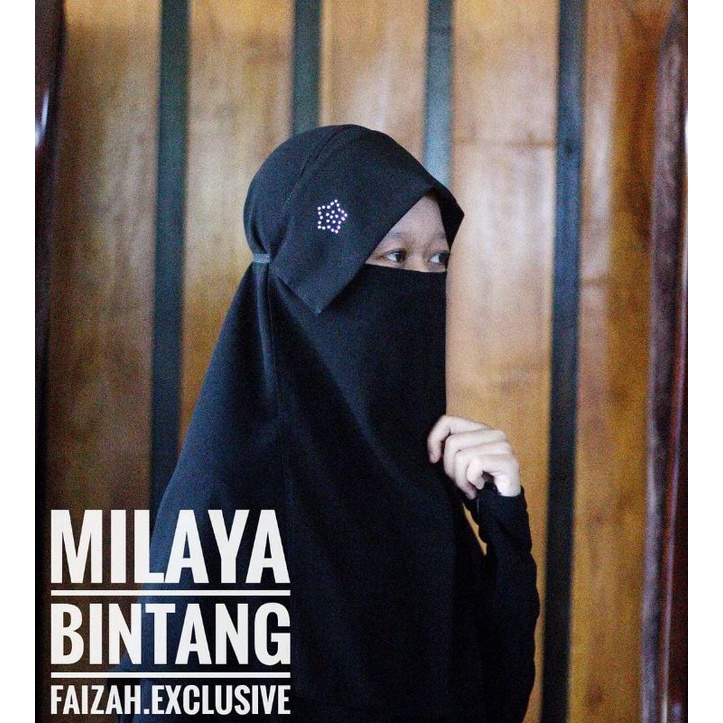 Niqab Poni Milaya Manik Bintang