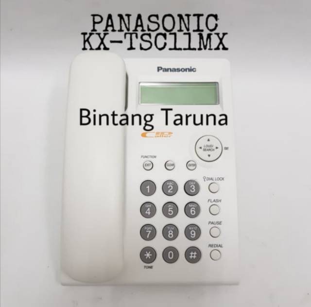 Telepon Panasonic KX-TSC11 Pesawat Telepon Panasonic KX-TSC11 (Putih)