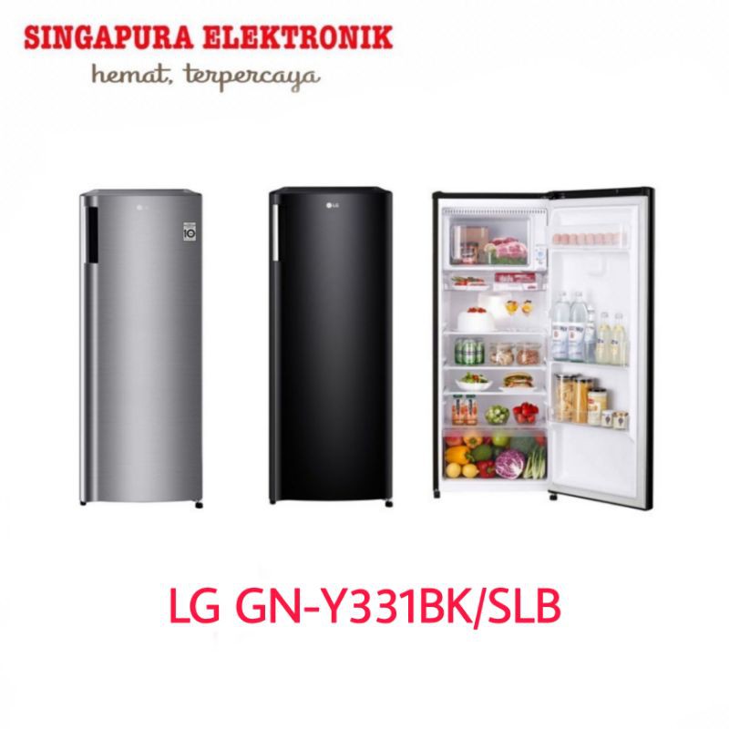 LG Kulkas GN-Y331BK/SLB