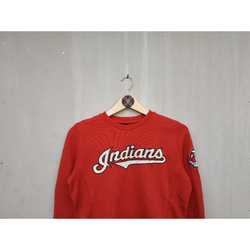 CREWNECK MLB INDIANS SECOND