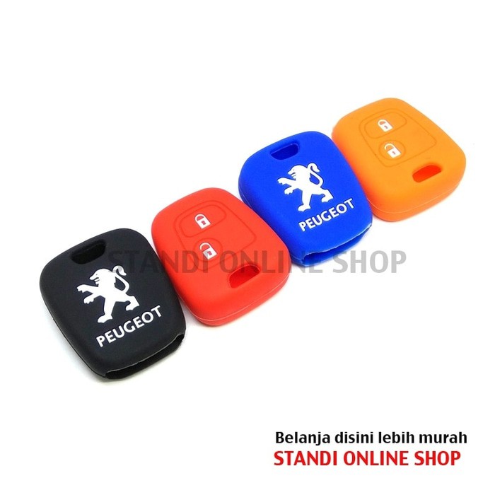 Kondom Kunci Silikon Remote Keyshirt Peugeot 107 207 307 407 106 206