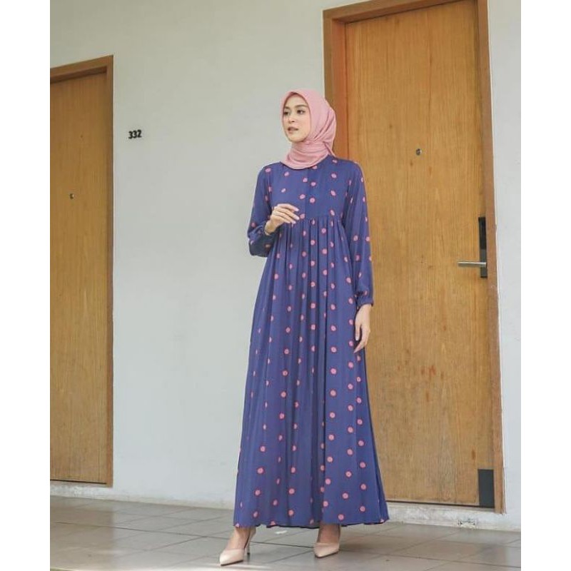 MODEL HANNA DRESS TERBARU/PAKAIAN WANITA MUSLIM