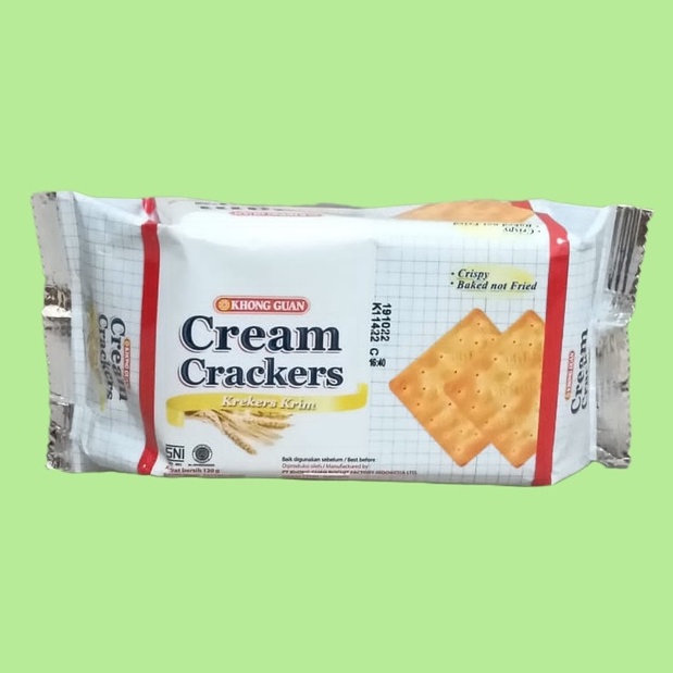 

Khong Guan Cream Crackers Biskuit [120 g]