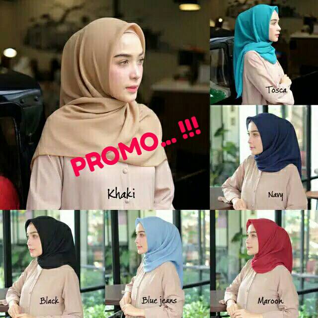 100ribu dapat 6 Pcs / HIJAB SEGIEMPAT