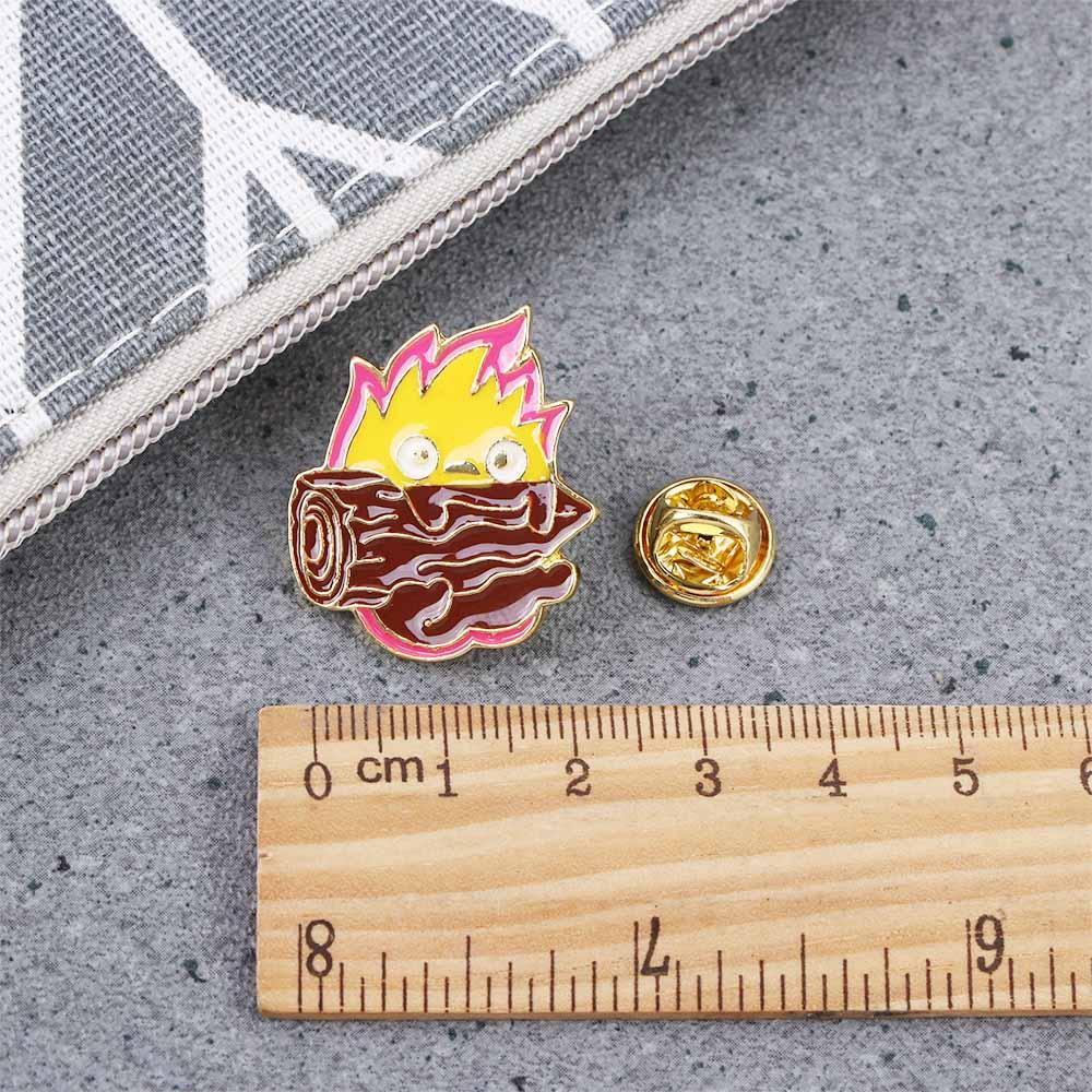 Lanfy Kucing Bros Hadiah Lucu Untuk Wanita Pria Aksesoris Perhiasan Kerah Bros Kucing Koboi Kerah Pin Enamel Pin