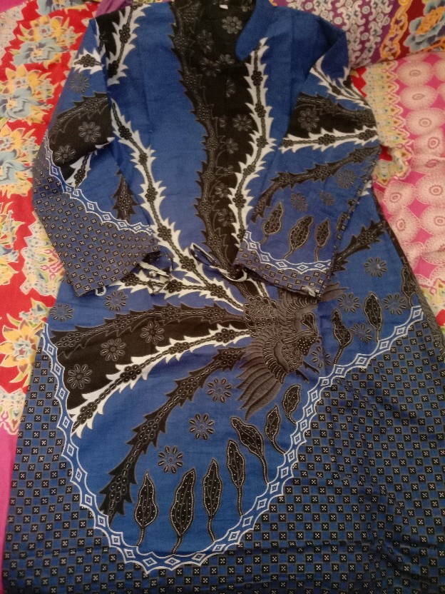 Terlaris Serut Genes Jelita  Tunic Navbor Yelbor Whitbor Atasan Tunik Batik Wanita Modern M L Xl Xxl