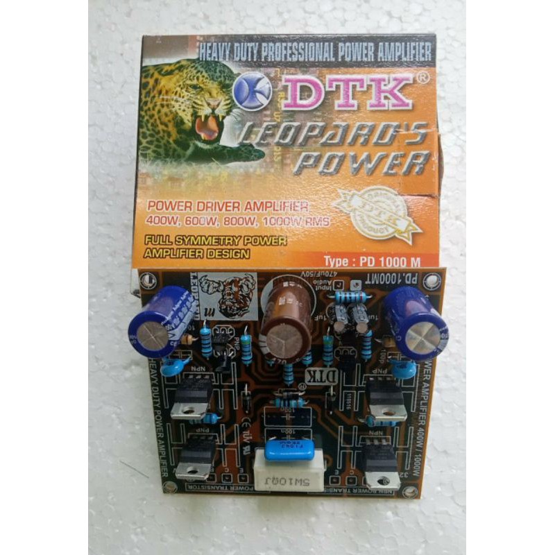 Kit driver amplifier DTK leopard 1000Wat  PD 1000m