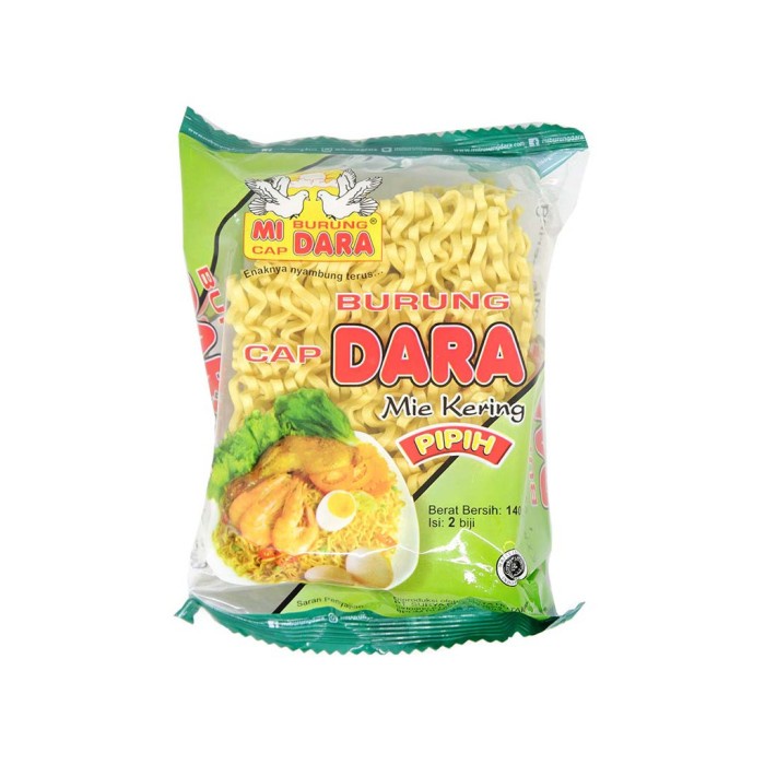

Mi Telur Burung Dara Renteng Pipih 140 Gr