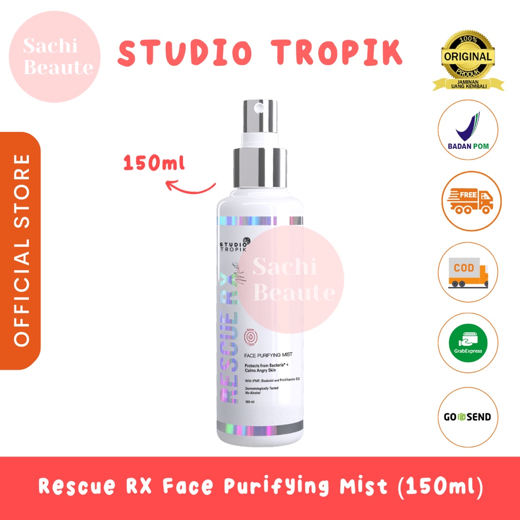 Studio Tropik Rescue RX - Antibacterial Face Mist