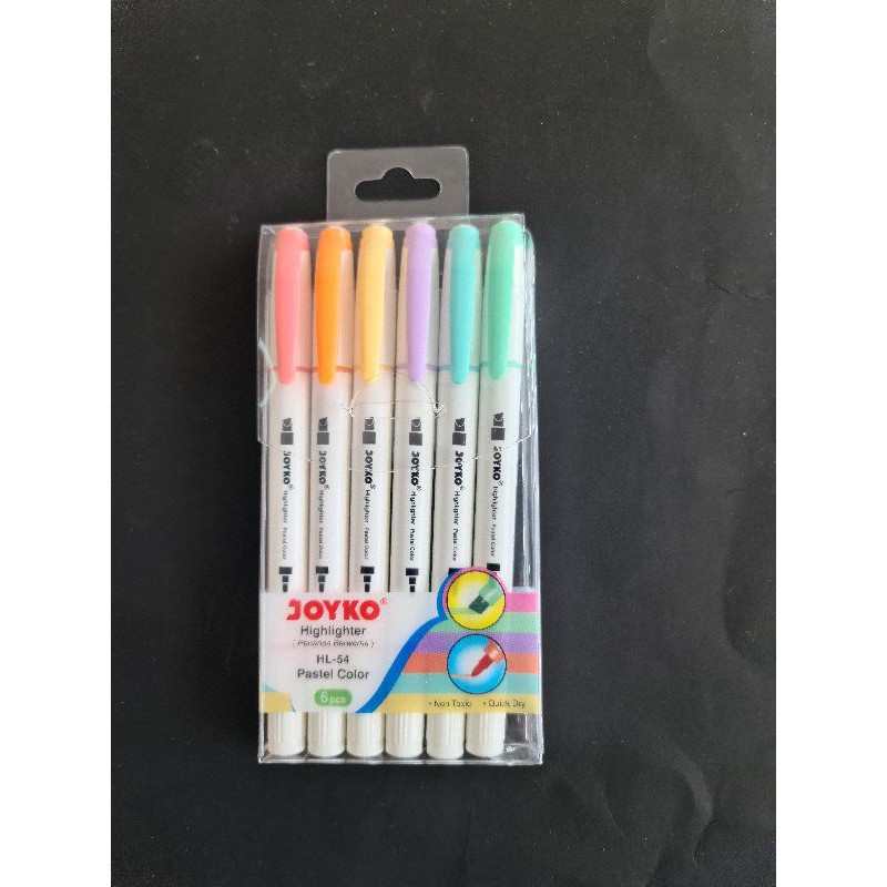 

stabilo highligter pastel colour joyko hl 54