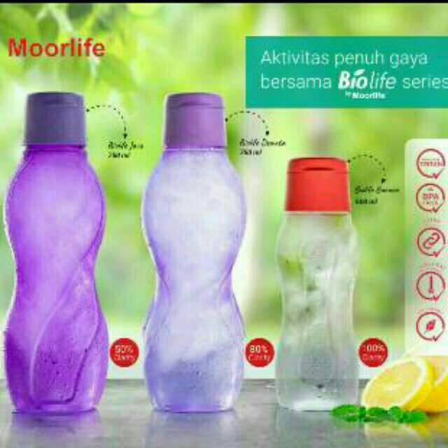 Biolife moorlife / biolife borneo / biolife dewata / biolife java / botol minum
