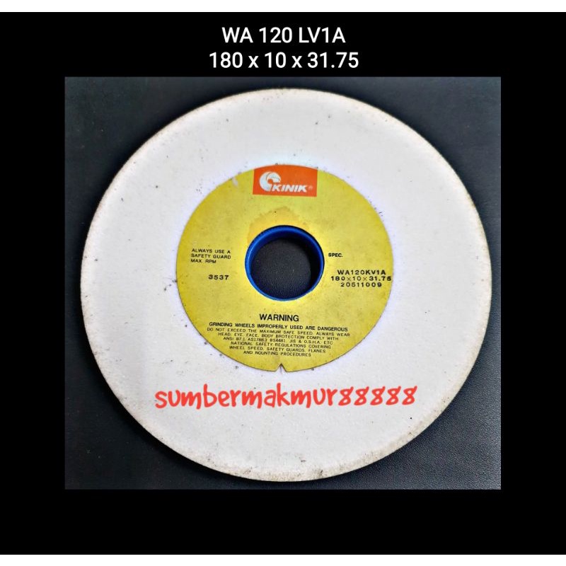 Batu Gerinda Duduk Putih WA 120 KV1A (180 x 10 x 31.75) Kinik