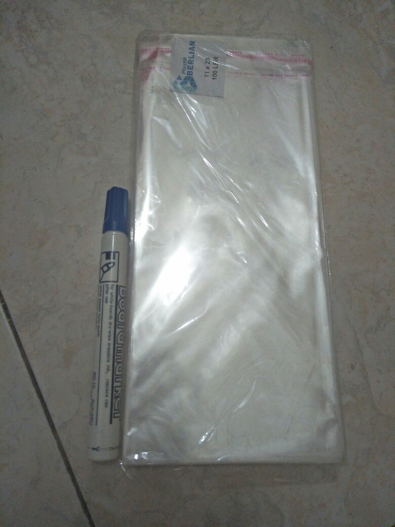 Plastik Opp 11 X 23 Cm 20 Mic / Plastik Aksesoris