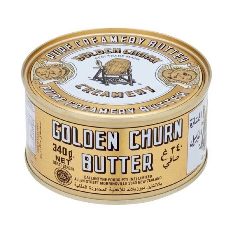 Golden Churn Butter 340gr Halal!!Import Australia