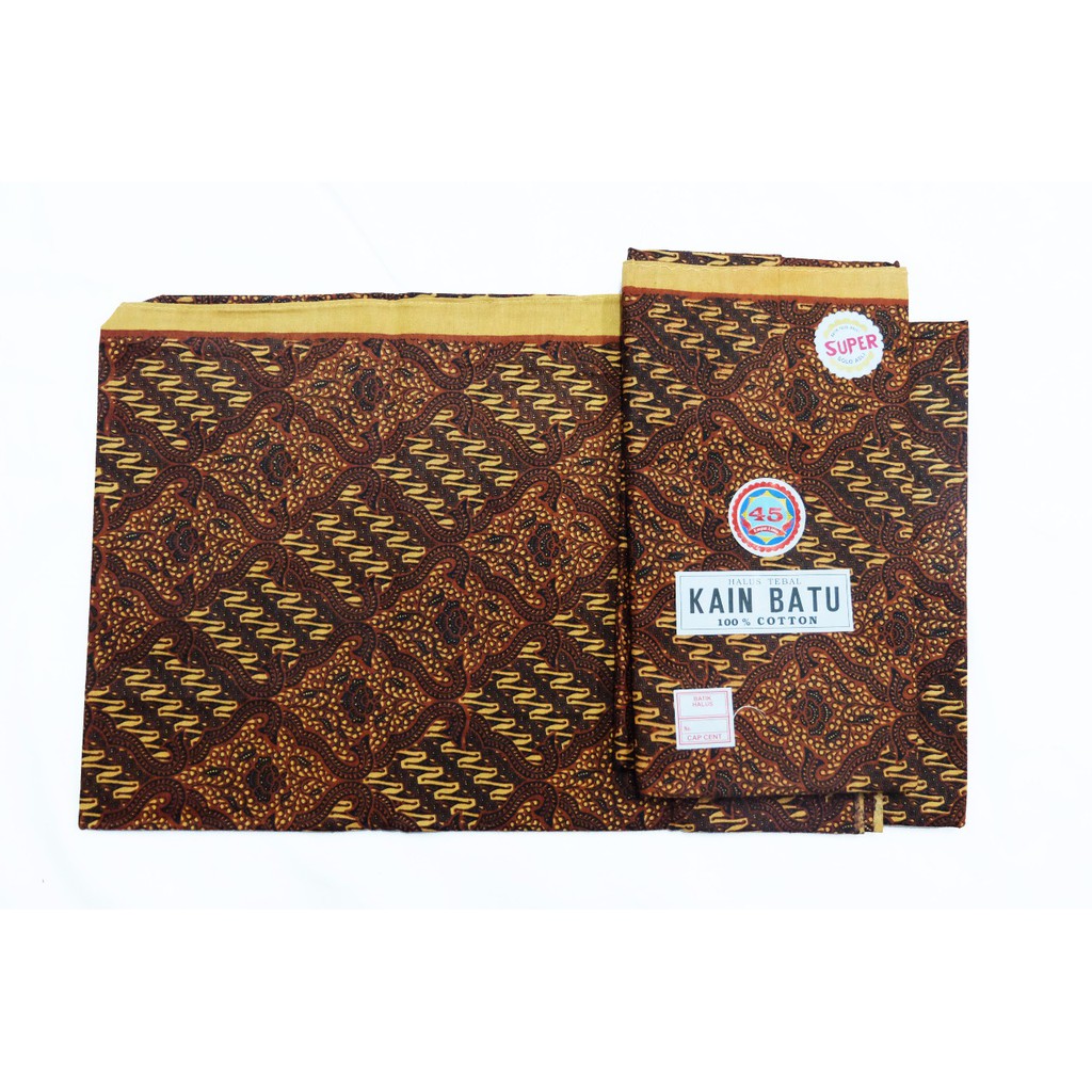 Grosir Kain Panjang Batik Batu Cap 45 - Batik Halus Uk 2 x 1 m