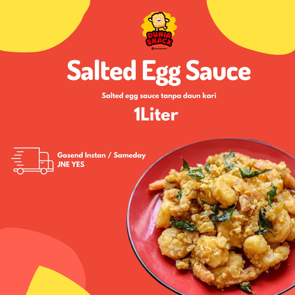 

SALTED EGG SAUCE | SAUS TELUR ASIN 1L