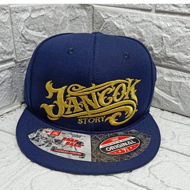 Topi Snapback /Topi Snapback/ Topi HH/ Topi hiphop/ Topi snapback bordir JANCOK