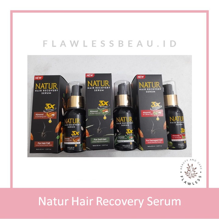 NATUR HAIR SERUM 60ML / NATUR HAIR RECOVERY SERUM 60ML / SERUM CATOK