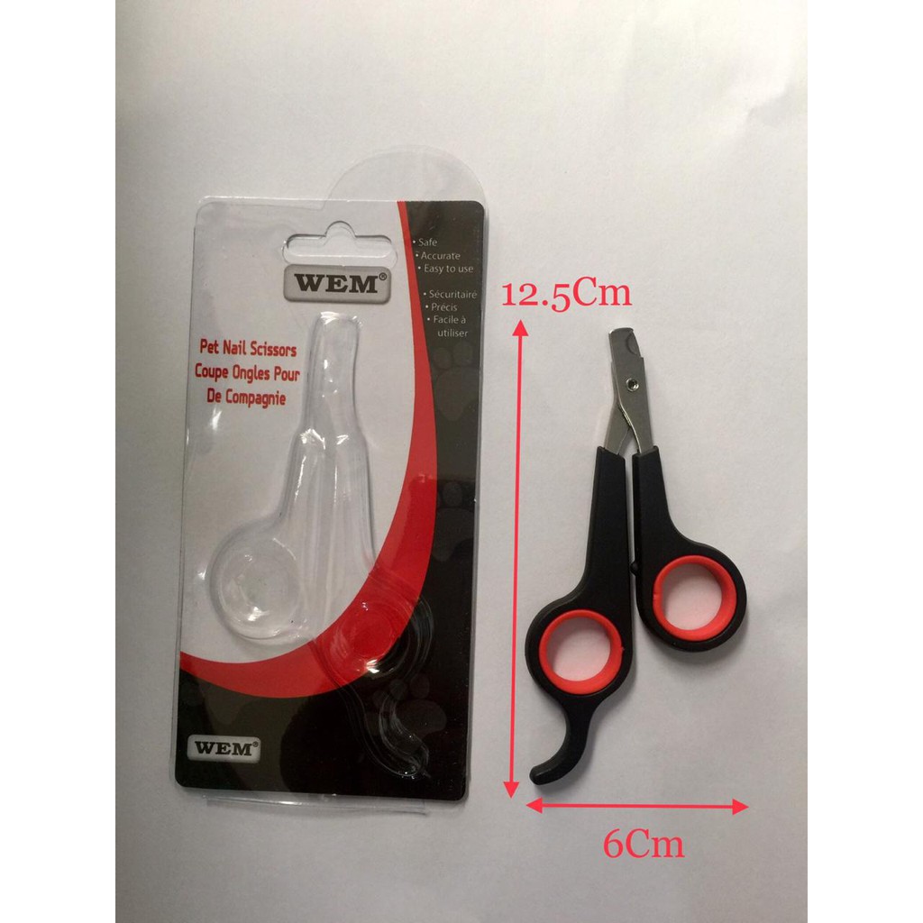 WEM Pet Nail Clipper Gunting Kuku Anjing Kucing Kelinci Size Small