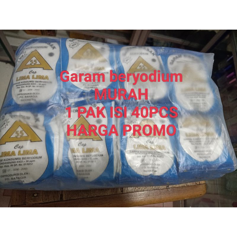 

GARAM beryodium harga PROMO 10 pcs