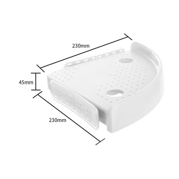 Rak Kamar Mandi Rak Sabun Rak Sudut Kamar Mandi Rak Toilet 190027