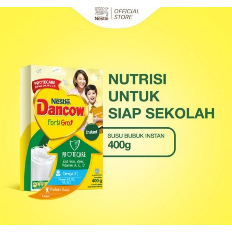 

Susu Dancow fortigro instan 400 gram