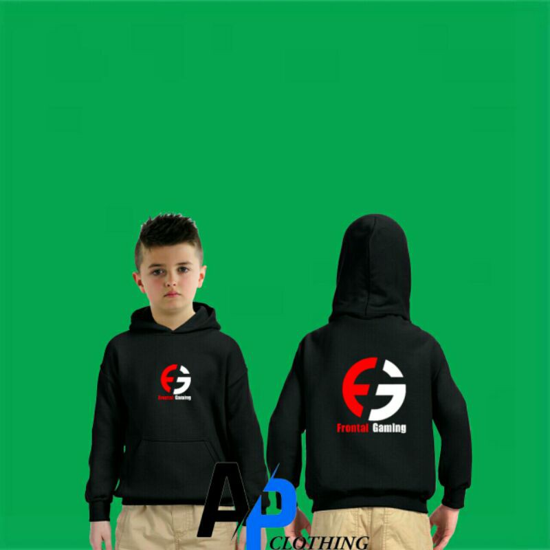 sweater hoodie anak jaket/frontal frontal gaming anak ff