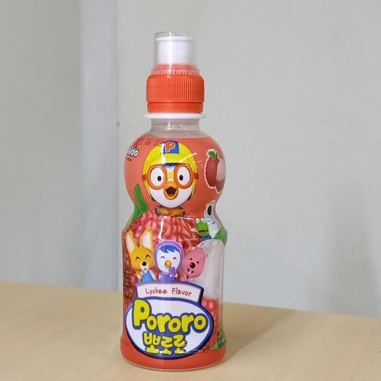 

Baru PORORO FRUIT JUICE DRINK FLAVOR LYCHEE 235 ML - MINUMAN RASA LYCHEE