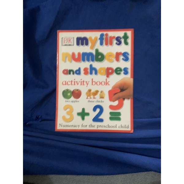 my first numbers and shapes activity book DK