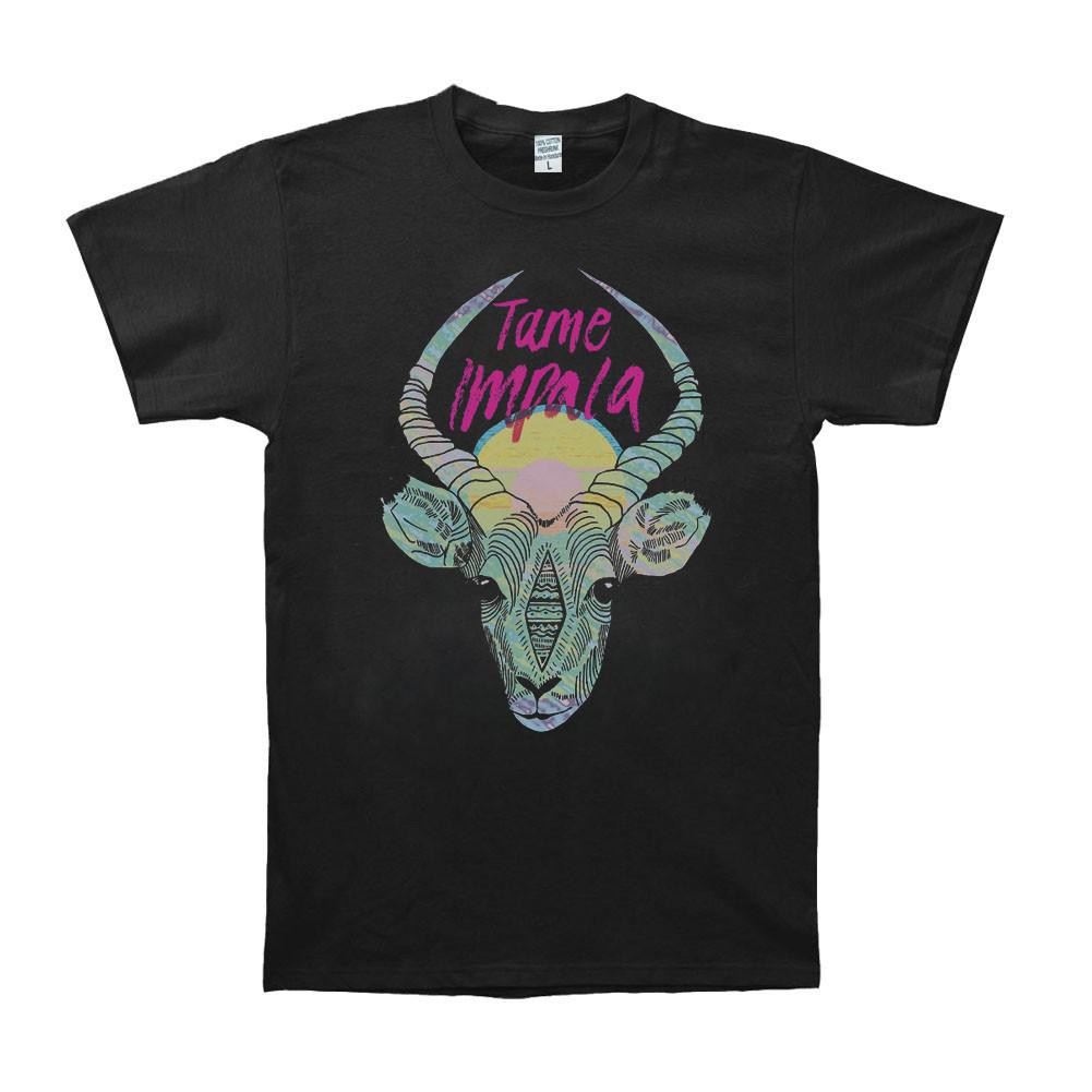 BOOTLEG KAOS BAND TAME IMPALA MIND MISCHIEF BLACK TERBARU