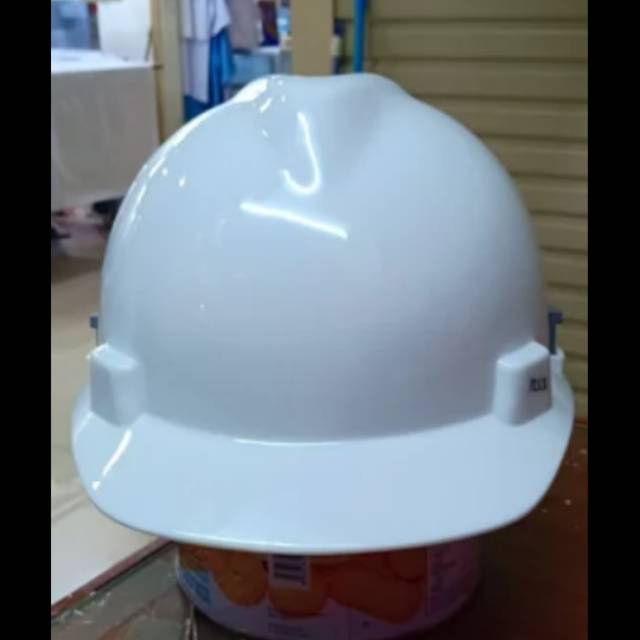 Helm safety putih