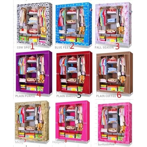 Lemari Plastik / Lemari Pakaian Plastik / Lemari Baju