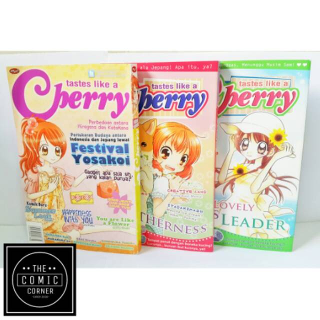 Majalah CHERRY komik cherry komik preloved bekas mulus komik cewek koleksi pribadi
