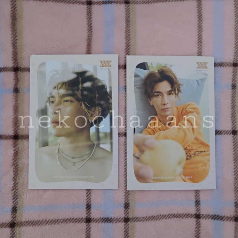(SALE TAKE ALL 100K ONLY) MSS MEW SUPPASIT POSTCARD SEASONS GREETINGS 2021 SG 2021 SG21