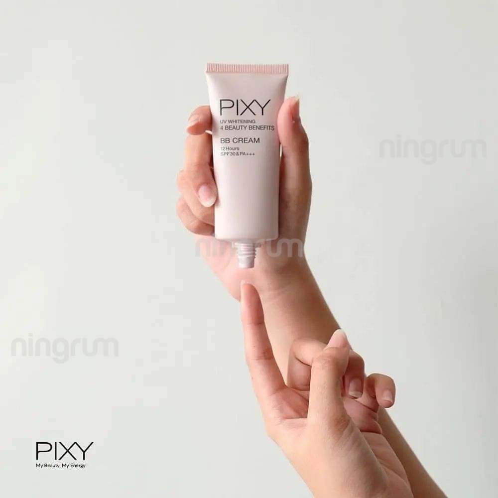 Ningrum - Pixy UV Whitening 4 Beauty Benefits BB Cream 30ml Kosmetik Kecantikan Wajah | Foundation Spf 30 &amp; PA +++ | Alas Bedak - 8004