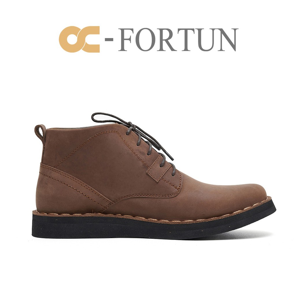 SEPATU KULIT BOOT TERLARIS OC-FORTUN