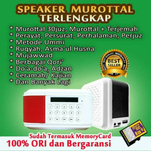 Original Speaker Alquran digital per ayat