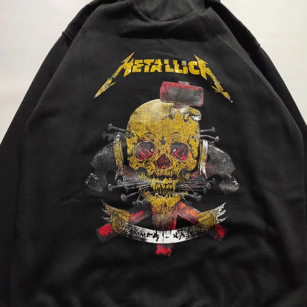 Zipper Metallica // Jaket Resleting Mettalica  by Malik Projeck