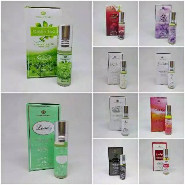 Parfum Dobha / 1 box ( 6 pcs) / Non alkohol / parfum pria & wanita