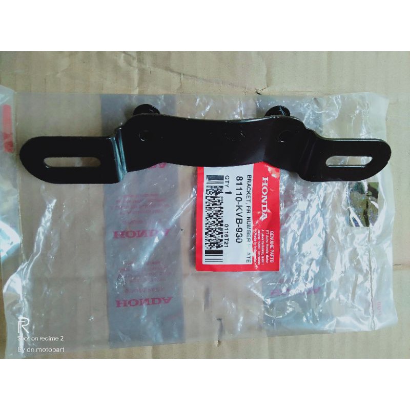 Dudukan plat nomor depan Honda Beat Vario Original