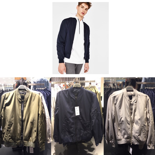Bershka Bomber Jacket Man
