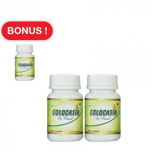 ϗ21 [HALAL][BPOM] COLOCASIA Tea Kapsul Penambah Cairan Lutut Sendi ORIGINAL LEJEL LARIS ✅