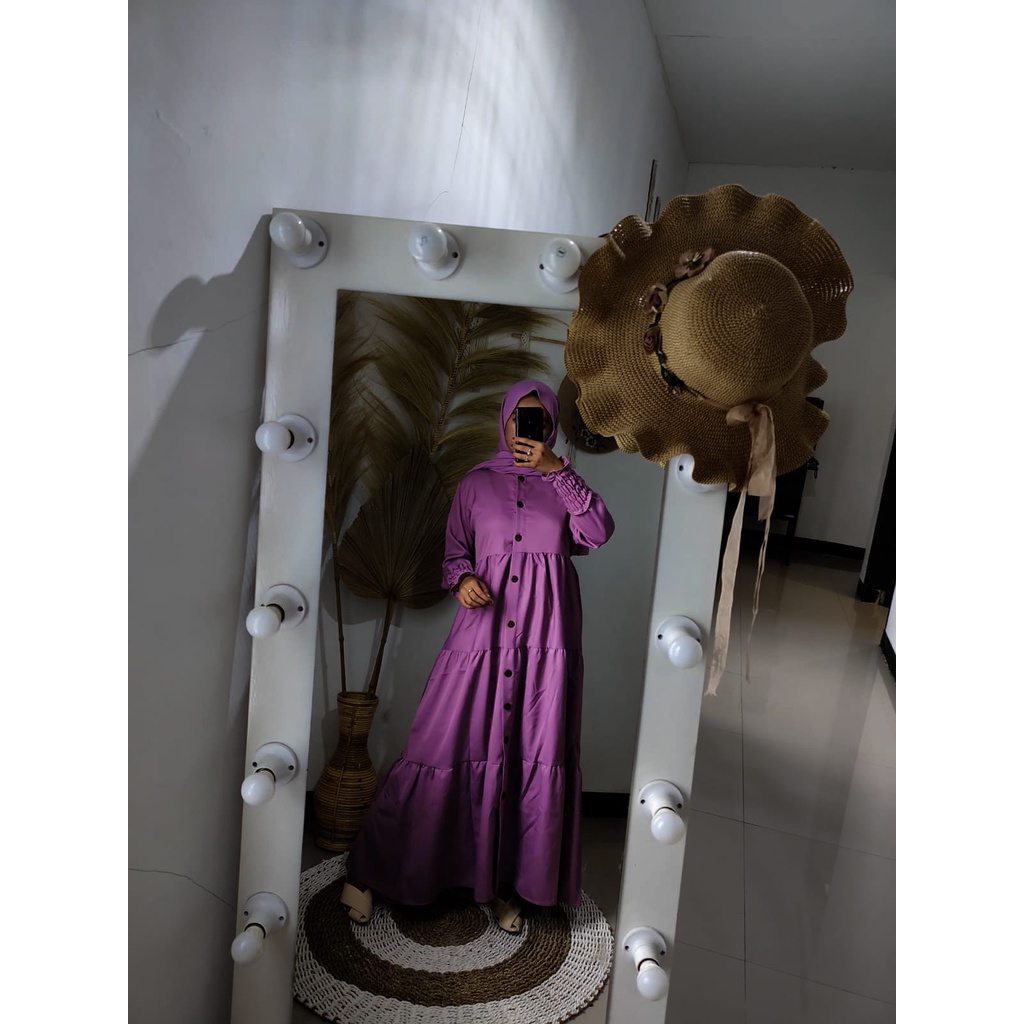 Nadia dress/gamis wanita/M/L/XL/busui/gamis muslim/TORYBURCH-5