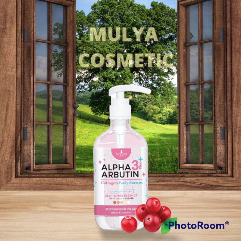 ALPHA ARBUTIN COLLAGEN BODY SERUM | PEMUTIH TUBUH ASLI THAILAND | 500 GR