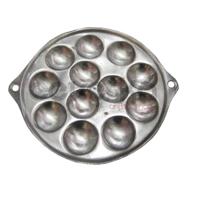 Cetakan Telur Puyuh - Kue Lumpur Mini - wajan carabika 12 lubang