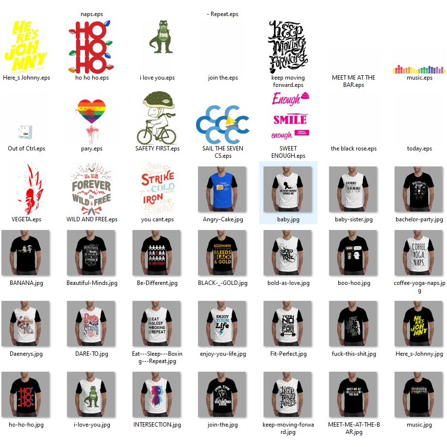 65 T-Shirt Distro Pack 4