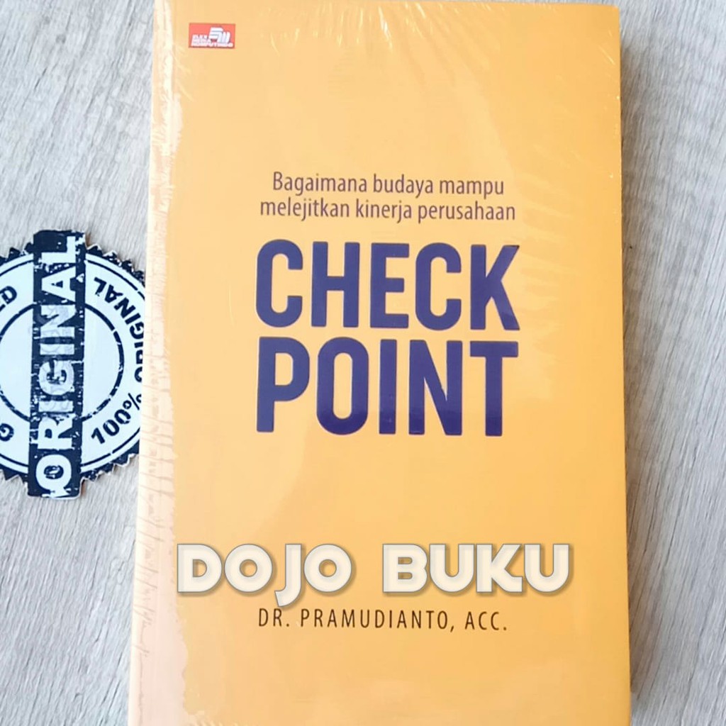 Check Point - Bagaimana budaya mampu melejitkan kinerja perusahaan DR. Pramudianto, Acc