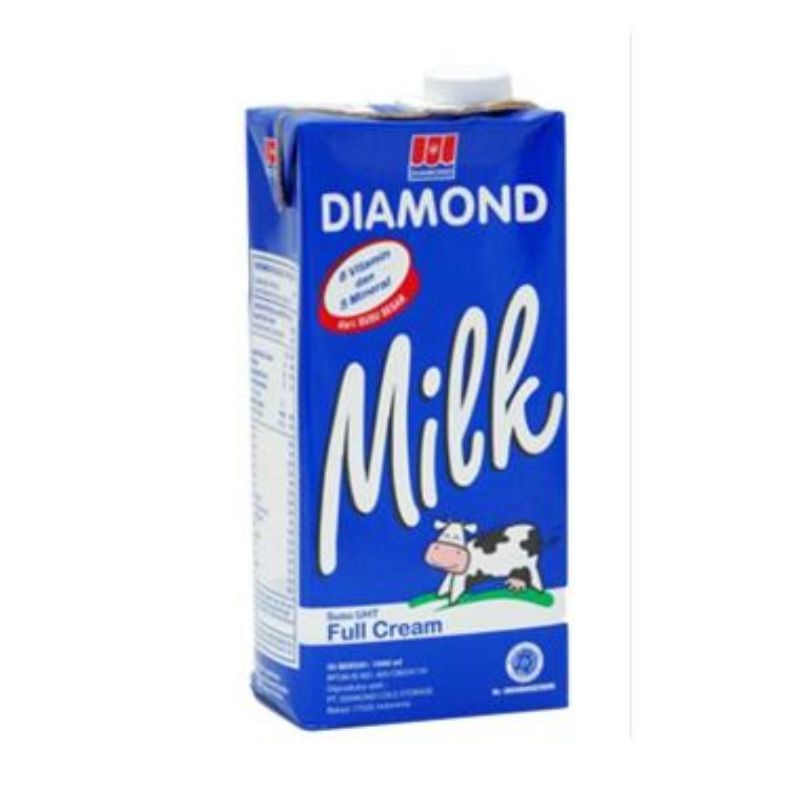 

DIAMOND MILK UHT FULL CREAM 1 LITER - SUSU