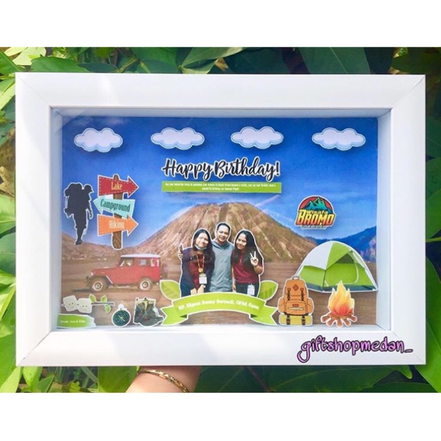 Pop Up 3D Frame Tema (20x30)