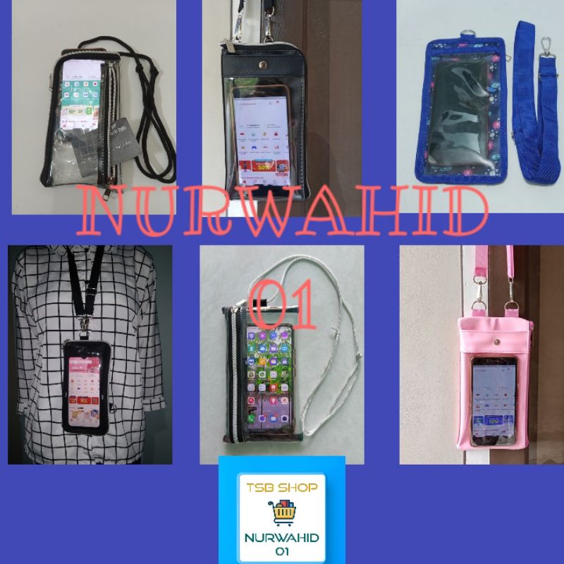 tas hp, hanging, Sako walet pria dan wanita, tas slempang ,tas mini ,tas transparan terlaris
